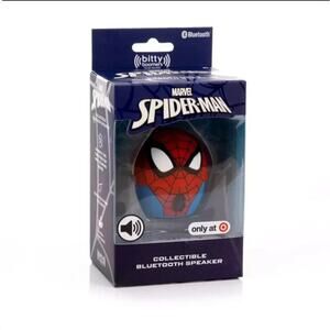 Bitty Boomer Marvel Spider-Man Collectible Bluetooth Speaker Portable Wireless